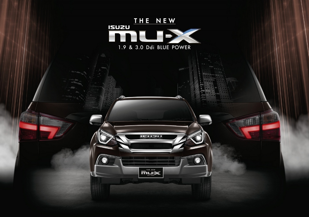 Isuzu MU-X รถยนต์อเนกประสงค์สุดหรู ปรับโฉมใหม่ ราคาเริ่มต้น 1.099 ล้านบาท